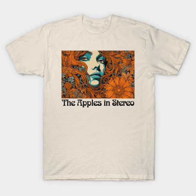 The Apples In Stereo  --- Fan Tribute Art T-Shirt by unknown_pleasures